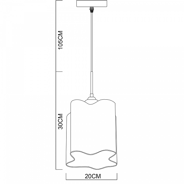 Светильник подвесной Arte Lamp A3479SP-1CC