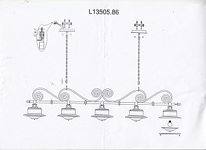 Светильник подвесной L'Arte Luce BRIGG L13505.86