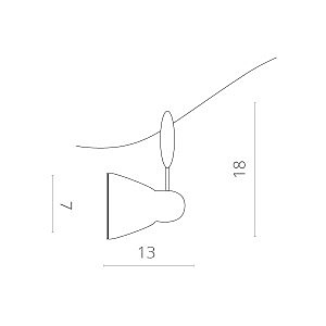 Трековый светильник Arte Lamp Rails Kits A3058PL-1BK