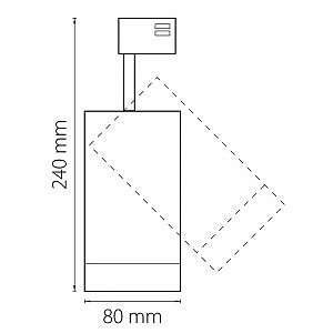 Трековый светильник Lightstar Canno 303264