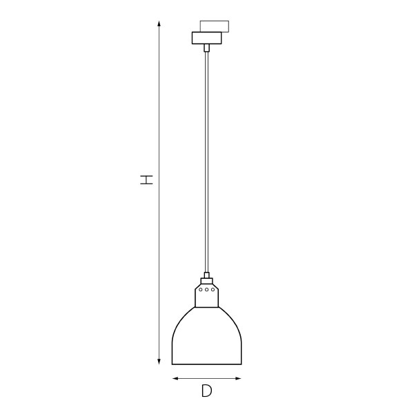 Трековый светильник Lightstar Loft L1T765014