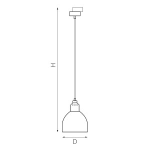 Трековый светильник Lightstar Loft L1T765018