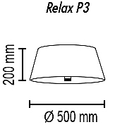 Светильник потолочный TopDecor Relax Relax P3 10 313g