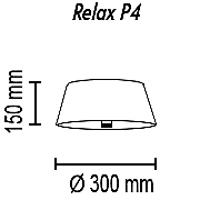 Светильник потолочный TopDecor Relax Relax P4 10 06g