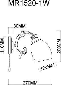 Настенное бра MyFar Biene MR1520-1W