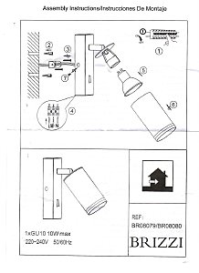 Светильник спот Brizzi Aras BR08079