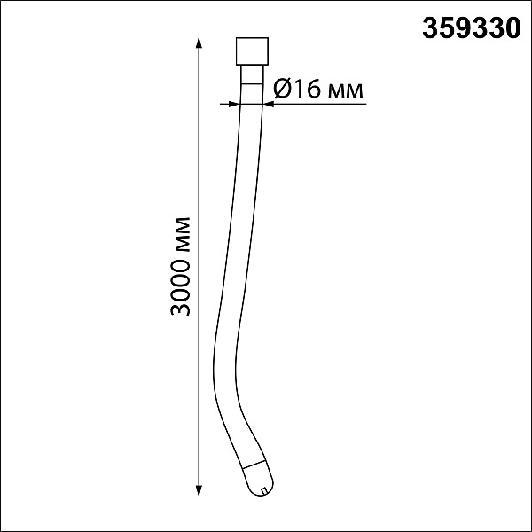 Светодиодный шнур Novotech Ramo 359330