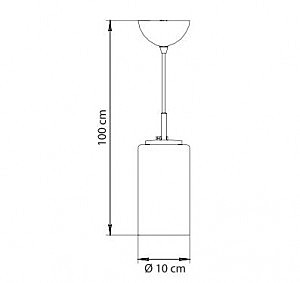 Светильник подвесной Arte Lamp CUCINA A6710SP-1WH