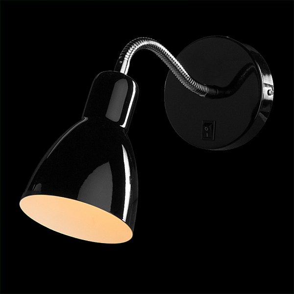 Настенное бра с выключателем Arte Lamp Dorm A1408AP-1BK