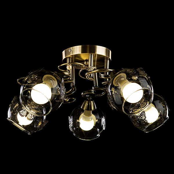 Потолочная люстра Arte Lamp Alessandra A5004PL-5AB