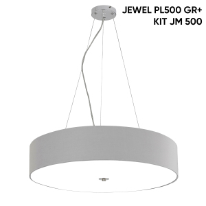 Светильник потолочный Crystal Lux Jewel JEWEL PL500 GR