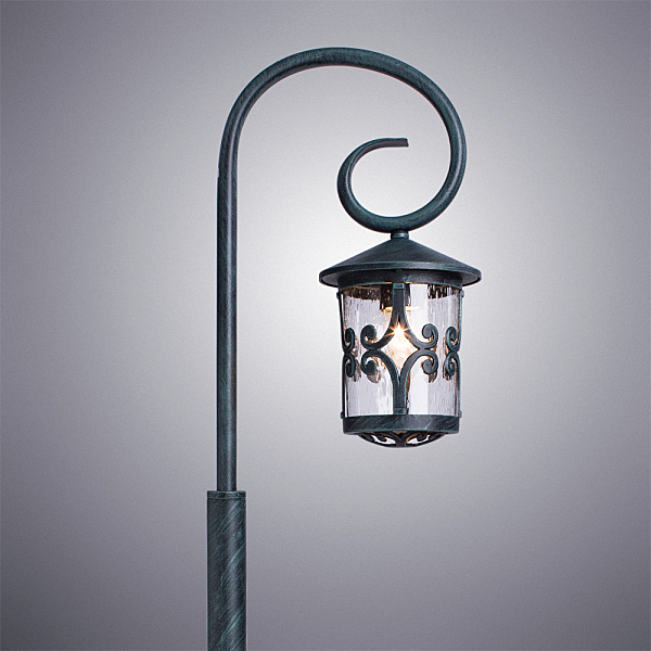 Столб фонарный уличный Arte Lamp Persia A1456PA-1BG