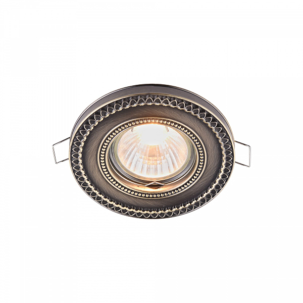 Встраиваемый светильник с узорами Metal DL302-2-01-BS Maytoni