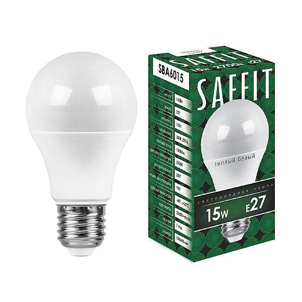 Светодиодная лампа Saffit SBA6015 55010