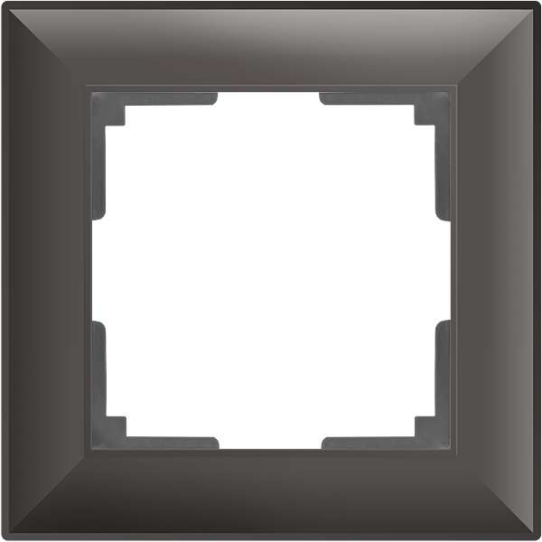 Рамка Werkel Fiore WL14-Frame-01/ Рамка на 1 пост (серо-коричневый)