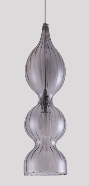 Светильник подвесной Crystal Lux Iris IRIS SP1 B SMOKE