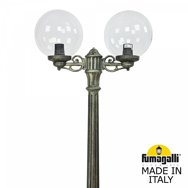 Столб фонарный уличный Fumagalli Globe 300 G30.156.S20.BXE27