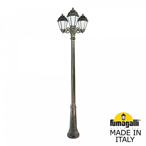 Столб фонарный уличный Fumagalli Saba K22.157.S30.BYF1R