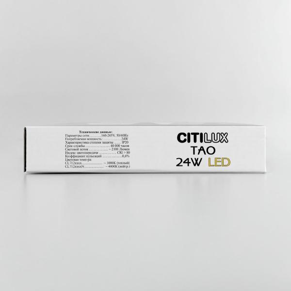Потолочный светодиодный светильник Citilux Тао CL712242N