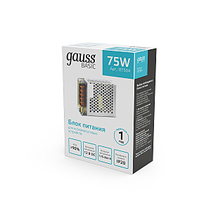 Драйвер для LED ленты Gauss Блок питания Basic BT504