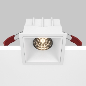 Встраиваемый светильник Maytoni Alfa LED DL043-01-15W3K-D-SQ-W