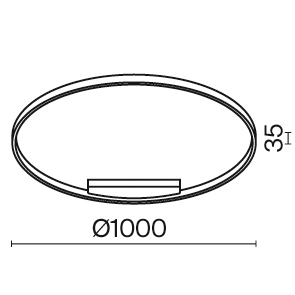 Светильник потолочный Maytoni Rim MOD058CL-L65B3K