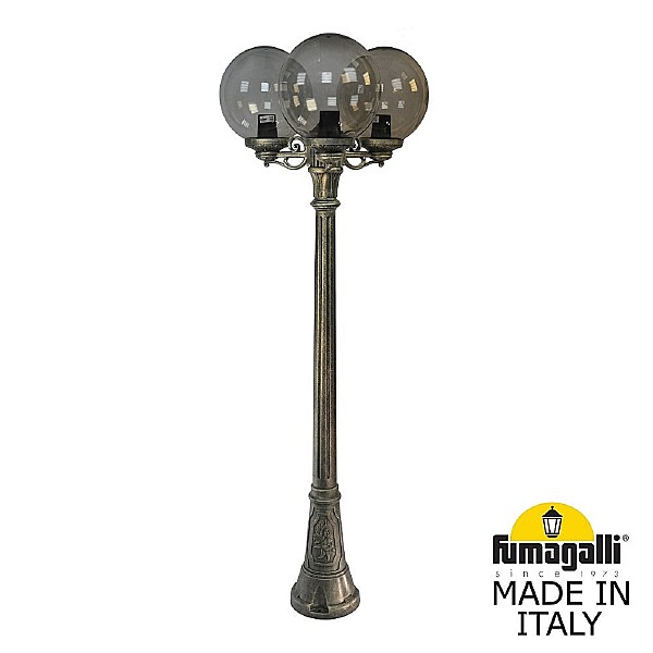 Столб фонарный уличный Fumagalli Globe 300 G30.158.S30.BZF1R