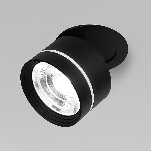 Встраиваемый светильник Elektrostandard Stark 25035/LED 8W 4200K чёрный