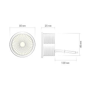 Светодиодный модуль Denkirs Slim Led DK4000-8W dim