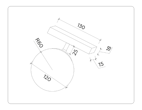 Трековый светильник Ambrella Track System GL3921