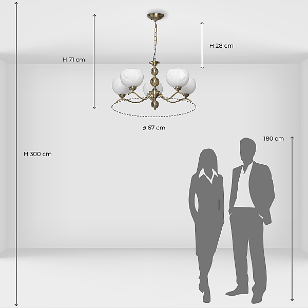 Подвесная люстра MW Light Фелиция 347019705