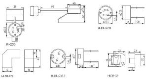 Патрон Kanlux Hldr-Gz10 402