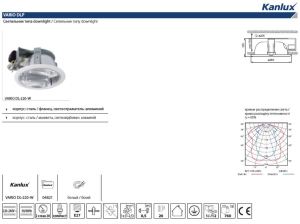 Встраиваемый светильник Kanlux Vario 4821