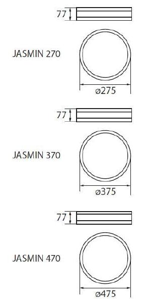 Светильник потолочный Kanlux Jasmin 23120