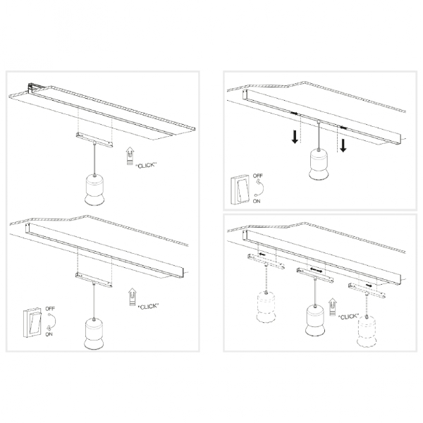 Трековый светильник iLEDEX TECHNICAL VISION48/22 4822-015-D72-8W-38DG-4000K-BK