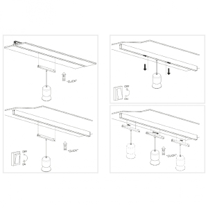 Трековый светильник iLEDEX TECHNICAL VISION48/22 4822-015-D72-8W-38DG-4000K-BK