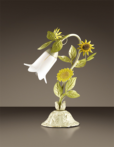Настольная лампа с цветочками Sunflower 2651/1T Odeon Light